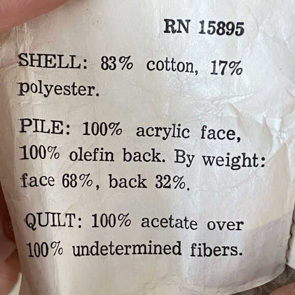 Andhurst VTG 70s Corduroy Sherpa Coat Sz 38 Penny Lane Hippie Boho Rancher - Picture 12 of 13